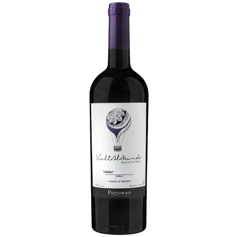 Imagem do produto Vinho Vuelta al Mundo Roble Tannat 2020