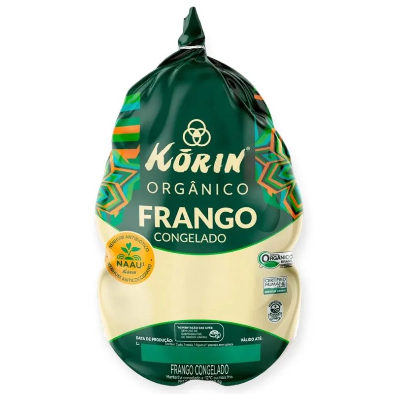 Frango Orgânico com Miúdos Korin