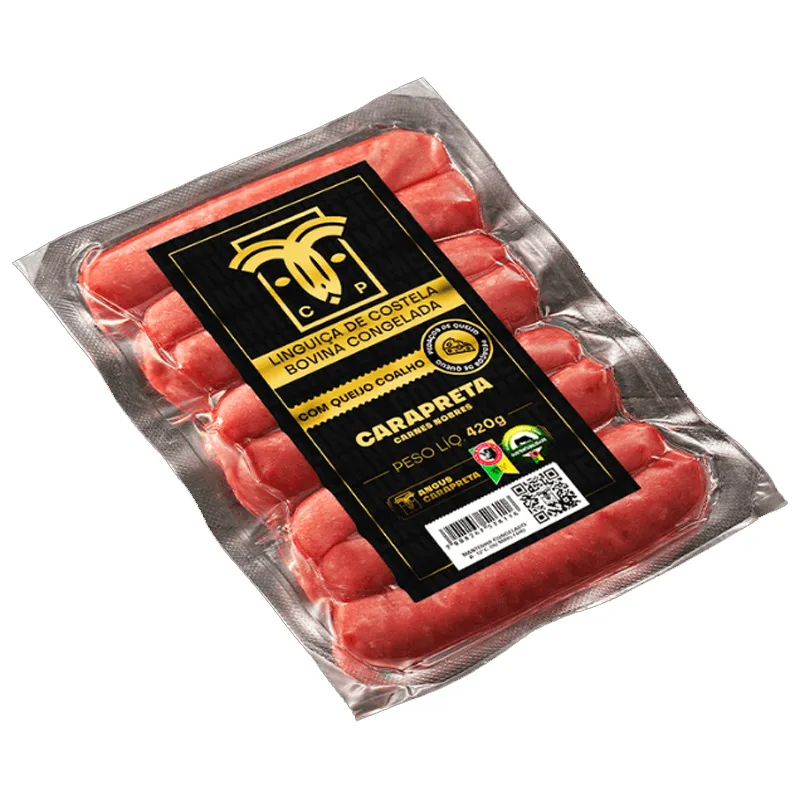 Linguiça Costela Angus com Queijo Coalho Carapreta 420g